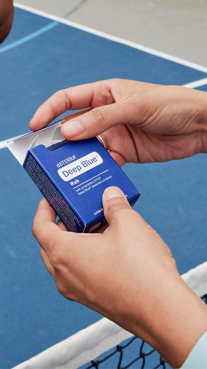 Doterra deep blue rub enyhito krem minta