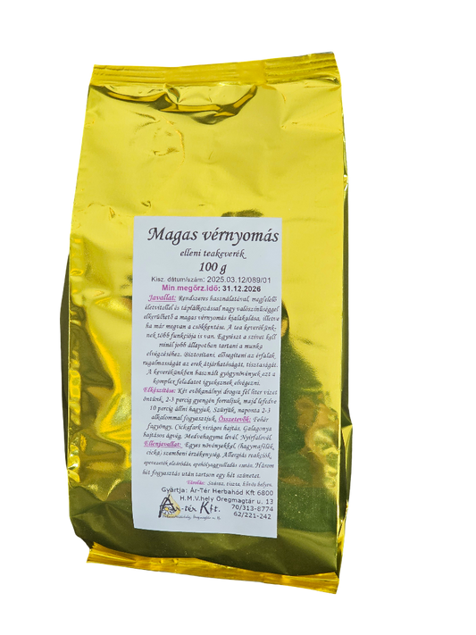 magas vernyomas tea