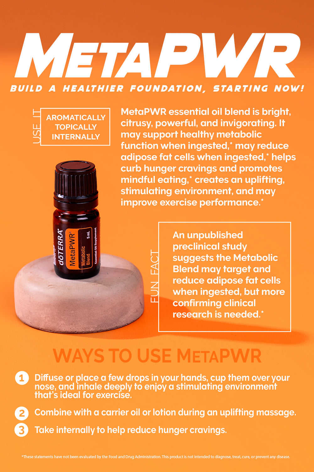 Doterra metaPWR olajkeverék 15ml